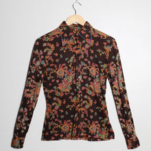 Load image into Gallery viewer, Chemise vintage marron