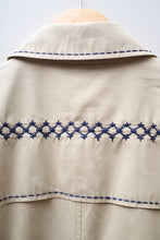 Load image into Gallery viewer, Trench vintage Sashiko