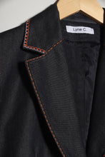 Cargar imagen en el visor de la galería, Veste en jean&#39;s argentée customisée