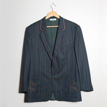 Charger l&#39;image dans la galerie, Veste en laine vintage oversize cutomisée