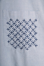 Cargar imagen en el visor de la galería, Chemise en coton Sashiko