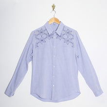 Charger l&#39;image dans la galerie, Chemise en coton Sashiko