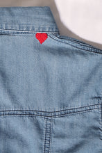 Cargar imagen en el visor de la galería, Chemise en jean&#39;s Coeur Boro