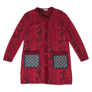 Manteau en laine vintage Sashiko