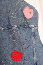 Charger l&#39;image dans la galerie, Veste en jean&#39;s sans manche