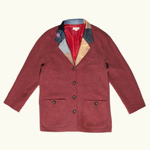 Charger l'image dans la galerie, veste en lainage patchwork