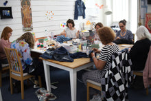 画像をギャラリービューアに読み込む, Initiation Sashiko / jeudi 12 Février 2026 / 14h - 17h / Paris 11 ème (Oberkampf)