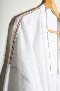 Kimono blanc Sashiko