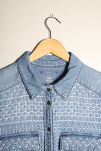 Load image into Gallery viewer, Chemise en Jeans Sashiko