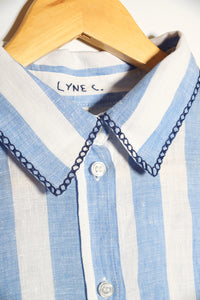 Chemise avec coudière en jeans