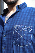 Charger l&#39;image dans la galerie, Chemise Unisex Sashiko