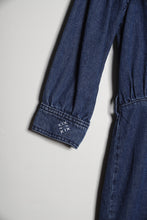 Cargar imagen en el visor de la galería, Robe en jean&#39;s Sashiko