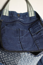 Load image into Gallery viewer, Sac en jeans Sashiko