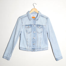 Load image into Gallery viewer, Veste en jeans Sashiko