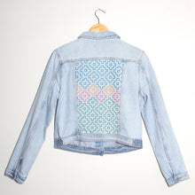 Load image into Gallery viewer, Veste en jeans Sashiko