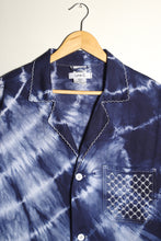 Load image into Gallery viewer, Veste de travail Shibori et Sashiko