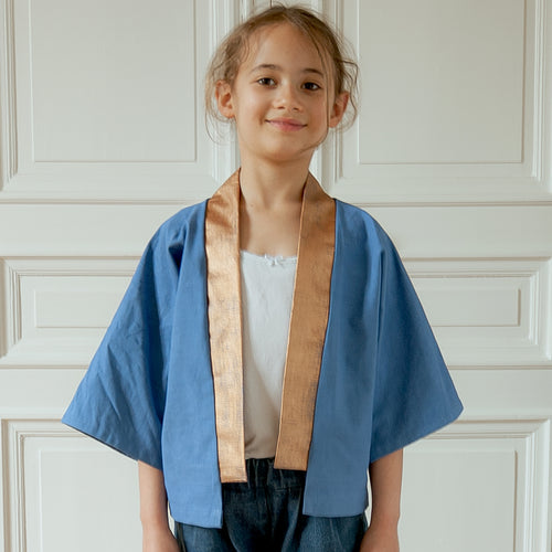 Kimono Bleuet for kids