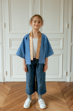 Load image into Gallery viewer, Kimono Bleuet for kids