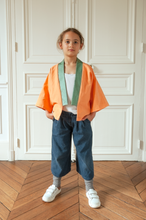 Charger l&#39;image dans la galerie, Kimono abricot for Kids