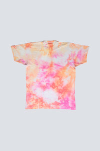 T-shirt Tie and dye recyclé love me tender love me true / Taille XL