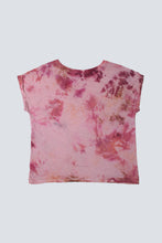 Cargar imagen en el visor de la galería, T-shirt rose Flower Power