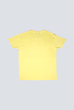 Load image into Gallery viewer, T-shirt gris jaune pâle graphique flex blanc