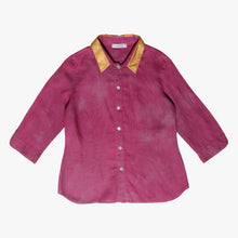 Load image into Gallery viewer, Chemise fushia upcyclée twinkle vive