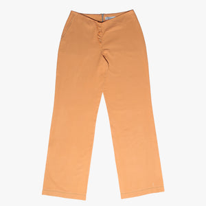 Pantalon upcyclé abricot Sashiko / S /