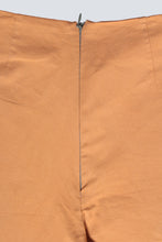 Load image into Gallery viewer, Pantalon upcyclé abricot Sashiko / S /